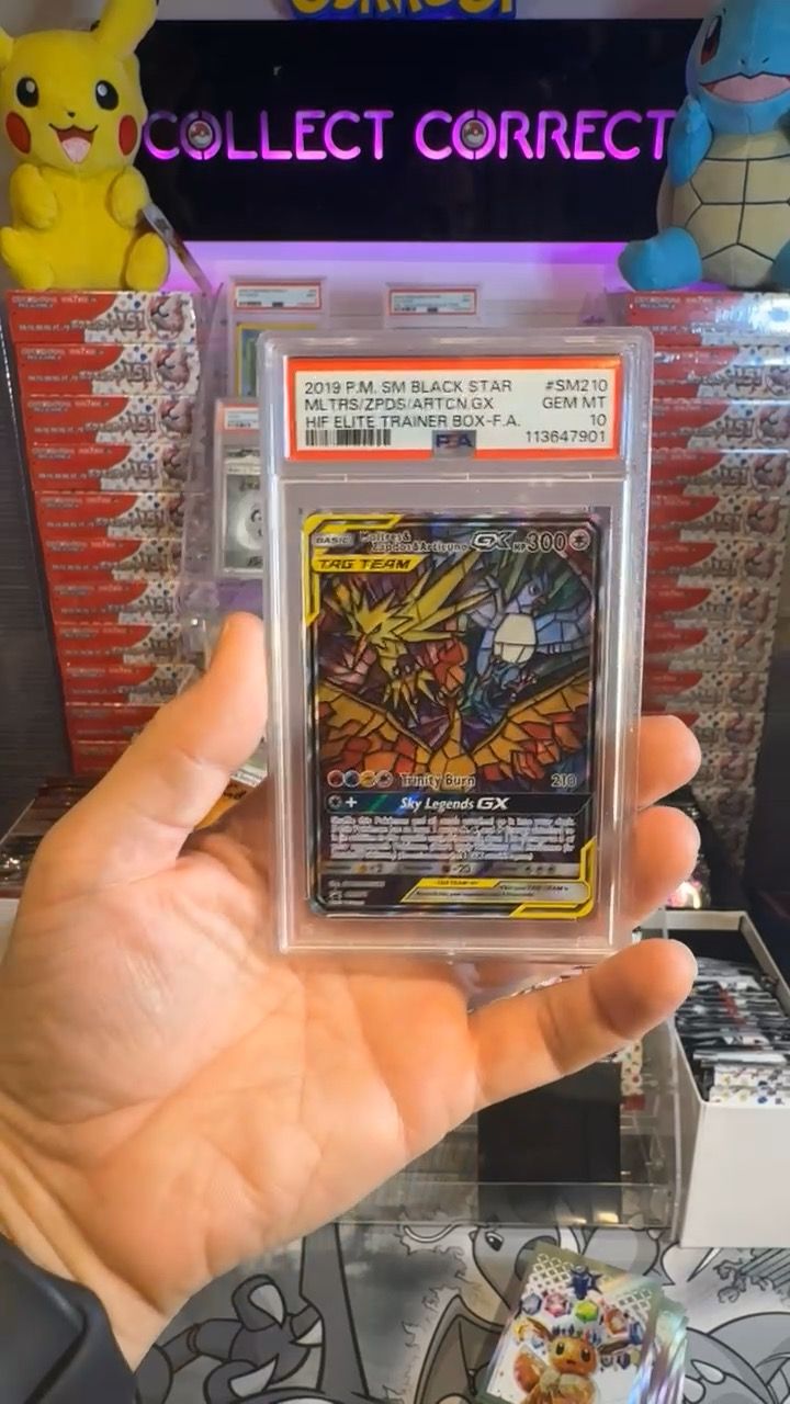 PSA Moltres, Zapdos, Articuno PSA 10 product image