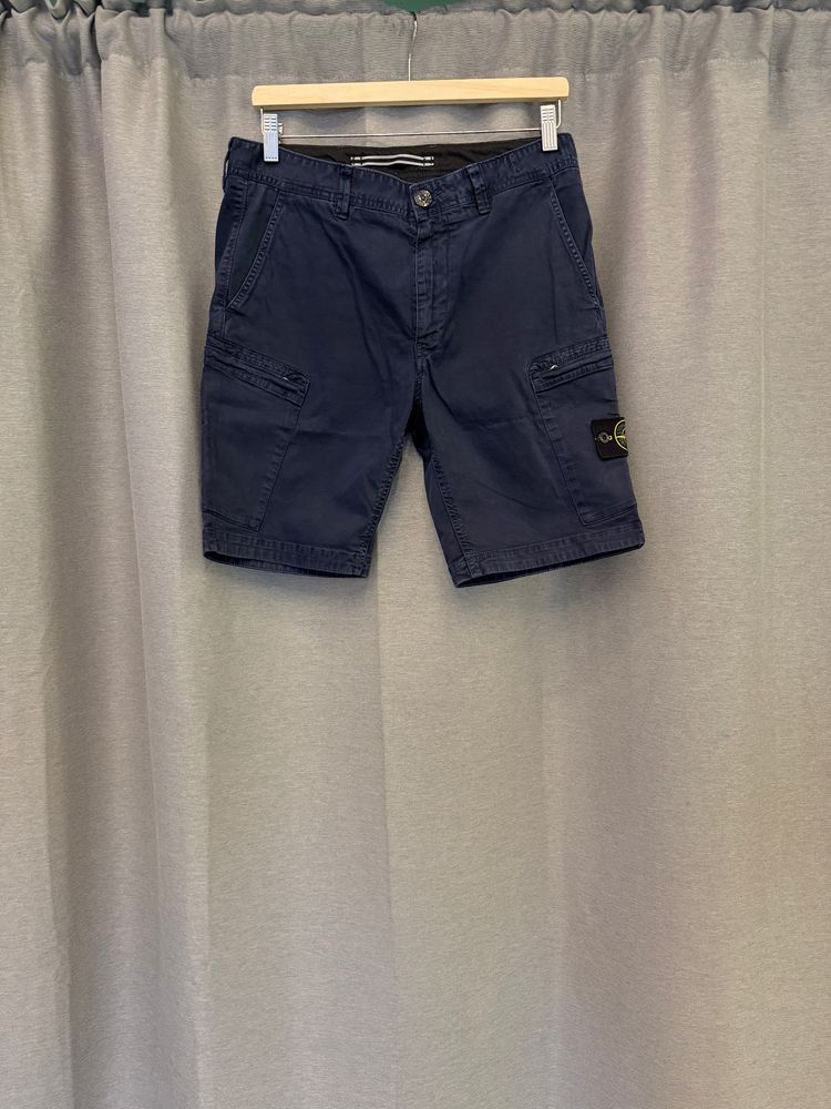 Stone Island Cargo Shorts Navy