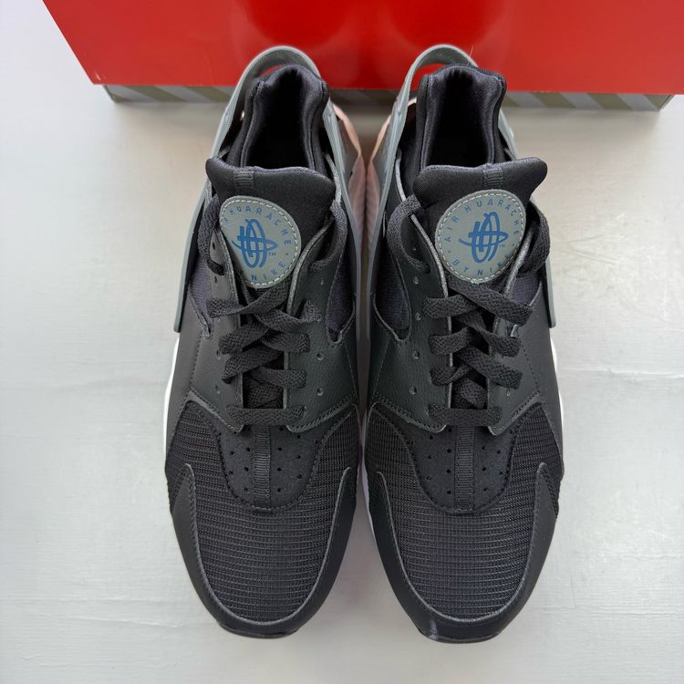 Immagine di Nike Air Huarache Size UK 10 J22 Black Cool Grey White Men's Trainers DR0154-001 2