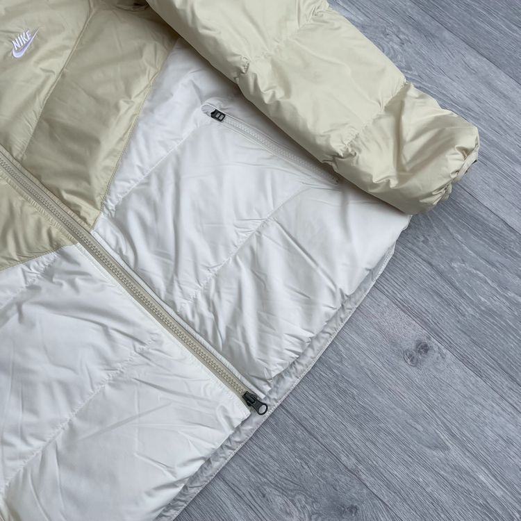 Nike Therma Fit ADV Down Fill Zip Puffer Jacket Coat - Sail  [HQ7790-229] image 3