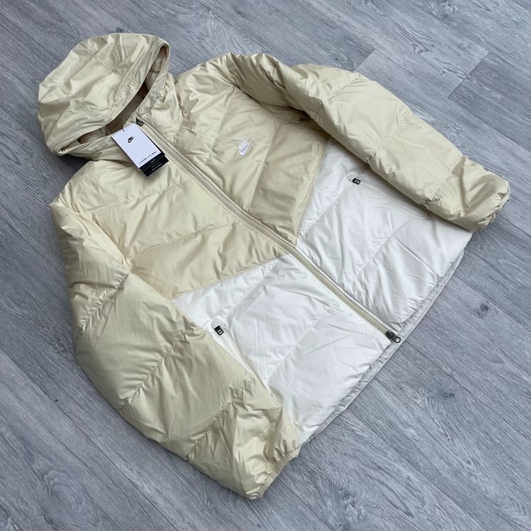 Nike Therma Fit ADV Down Fill Zip Puffer Jacket Coat - Sail  [HQ7790-229] image 1