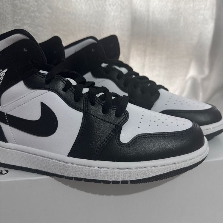 Nike Nike Jordan 1 mid UK 8 panda brand new half box product image