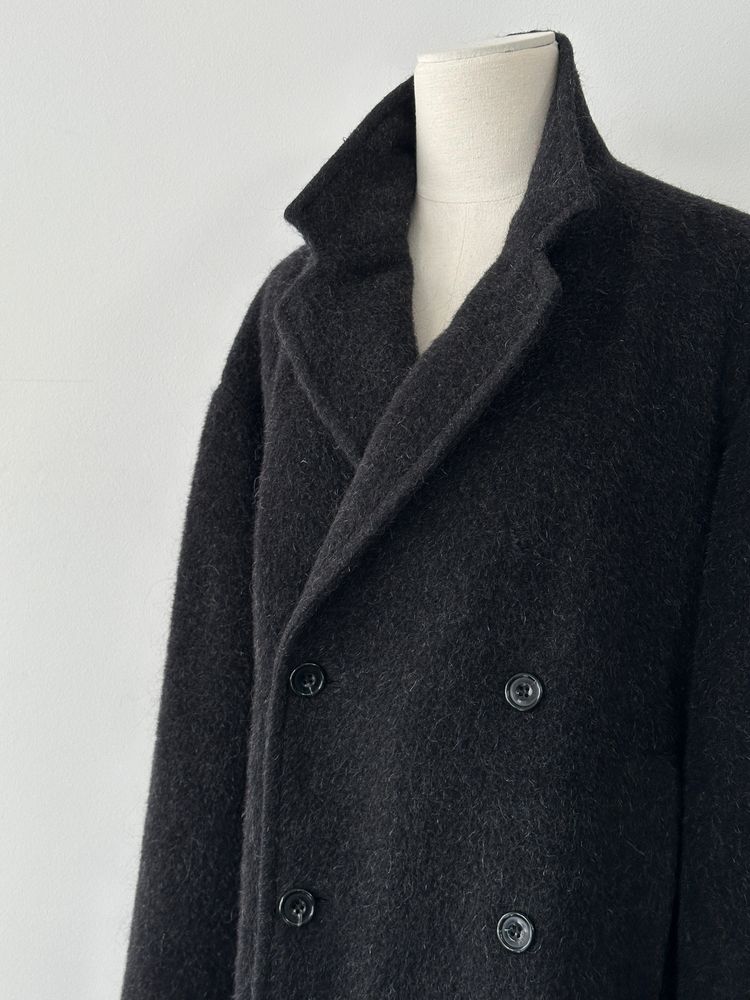 Immagine di Byblos Italian Vintage 1990s Alpaca Wool Double Breasted Coat - XXL 7