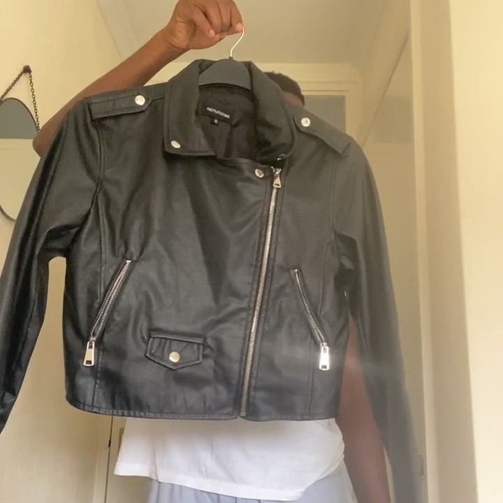 Other prettylittlethings leather uk 10 jacket product image