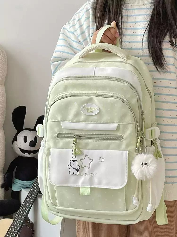 Yueler Star-Patterned Backpack image 5