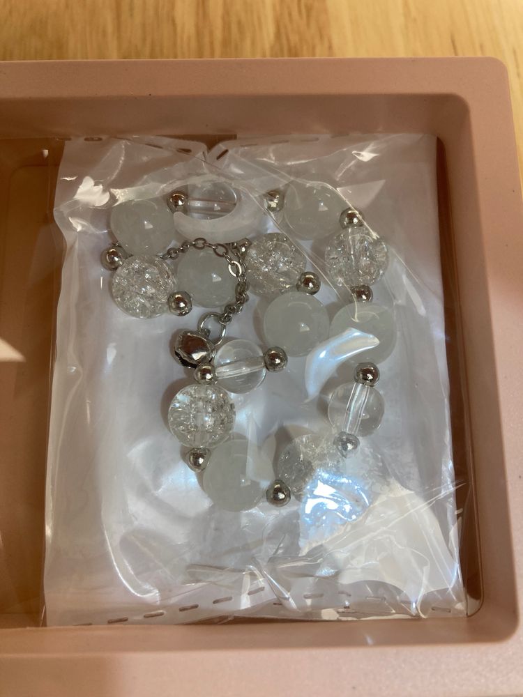 Immagine di White And Clear Bead Bracelet 2