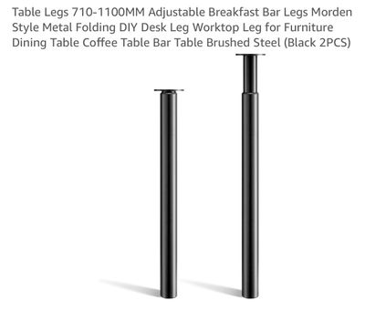 Adjustable Table Legs