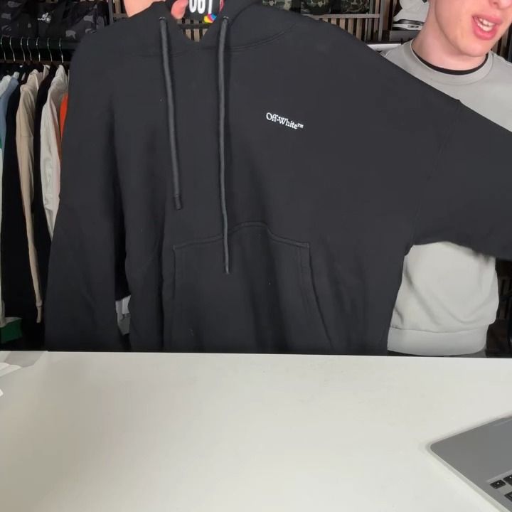 Off-White O2 OFF WHITE HOODIE SIZE XL  product image