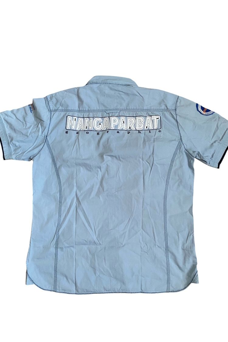 Other Light Blue Short Sleeve Shirt With Niangaparbat Logo product image