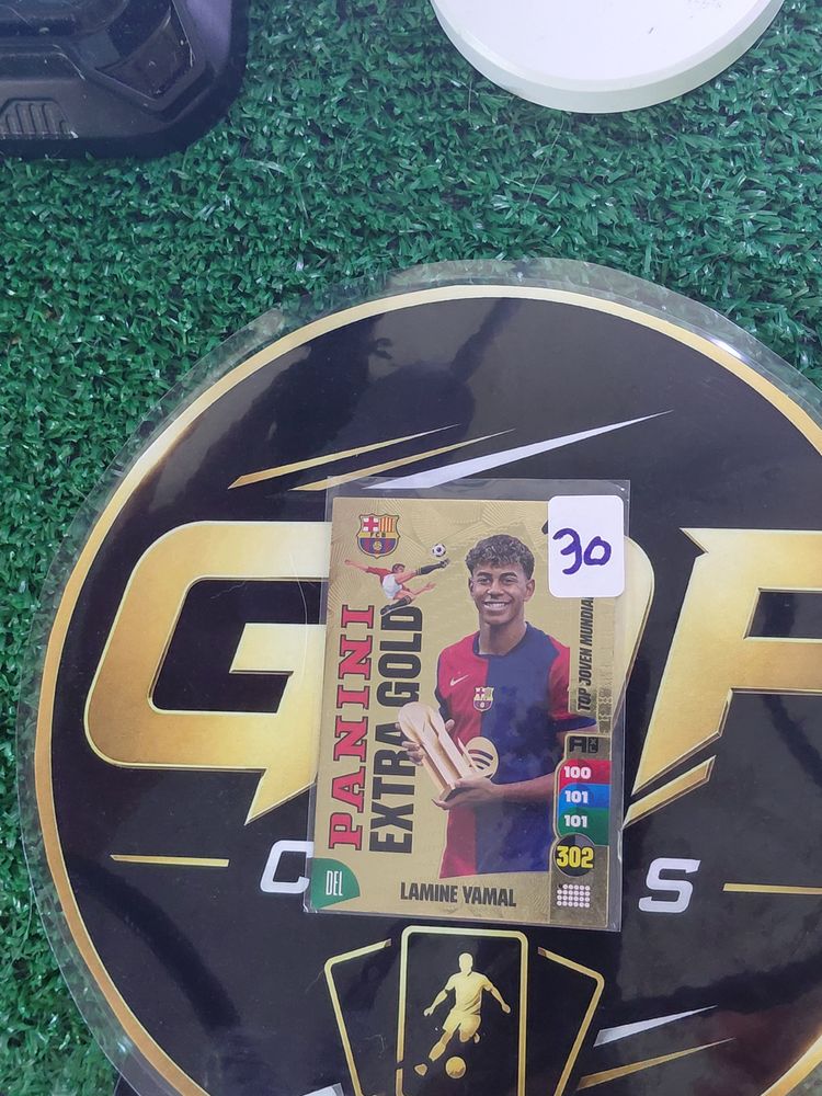 Lamine Yamal Panini Extra Gold 24 25
