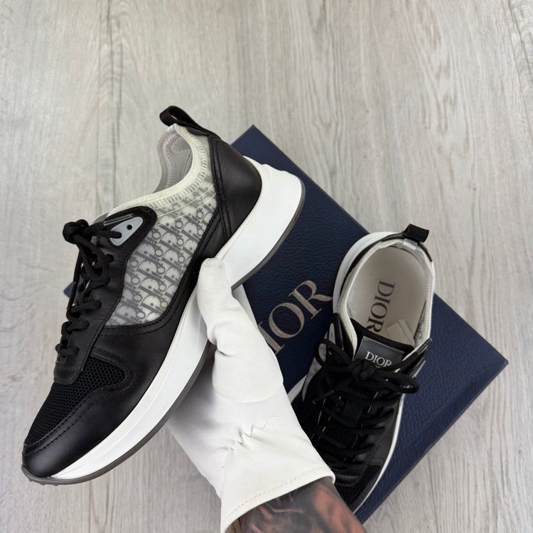 Dior B25 Men’s Black & White Trainers - 40 (Fit Uk 6.5) image 3