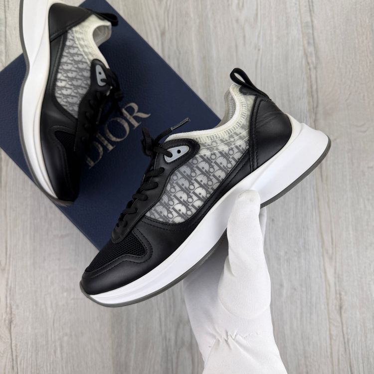 Dior B25 Men’s Black & White Trainers - 40 (Fit Uk 6.5) image 8
