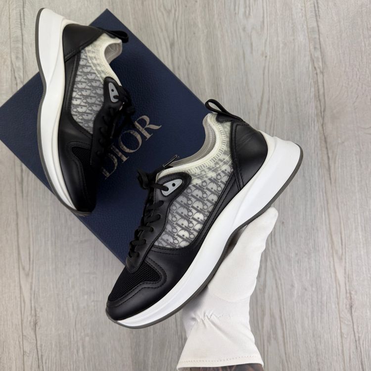 Dior B25 Men’s Black & White Trainers - 40 (Fit Uk 6.5) image 4