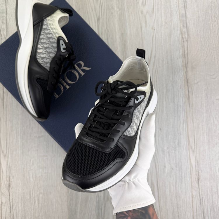Dior B25 Men’s Black & White Trainers - 40 (Fit Uk 6.5) image 11