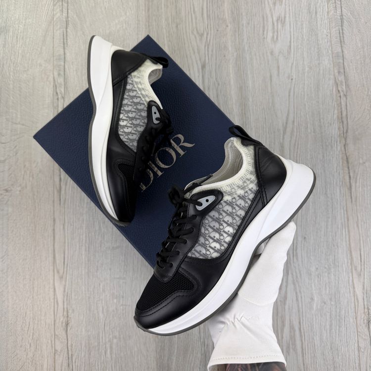 Dior B25 Men’s Black & White Trainers - 40 (Fit Uk 6.5) image 9