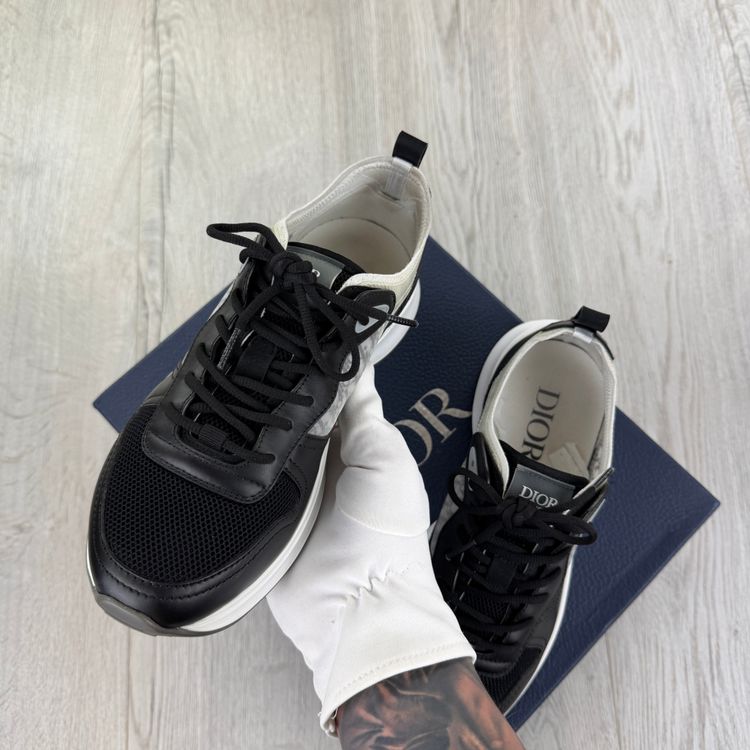 Dior B25 Men’s Black & White Trainers - 40 (Fit Uk 6.5) image 6