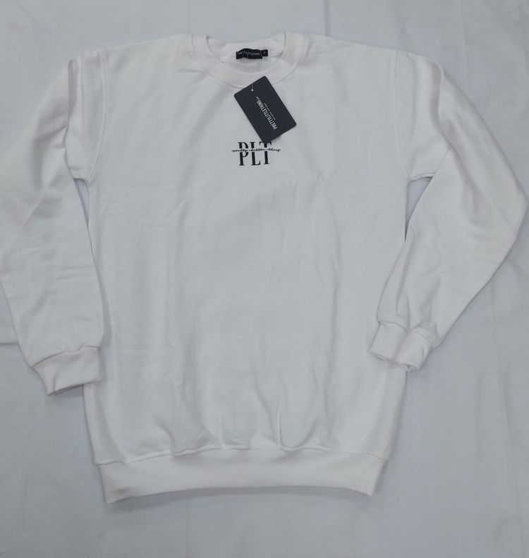 Plt White Sweatshirt