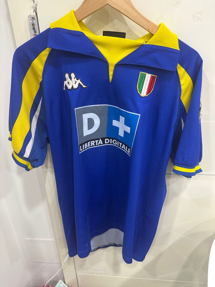 Kappa Kappa Juventus blue football jersey 1999 2000 3 maglia product image