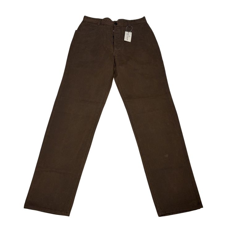 Stone Island 1992 Marina Brown Trousers image 1