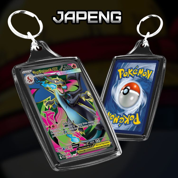 Pokemon Mega Charizard X Ex - 109/094 - Mini Keychain product image