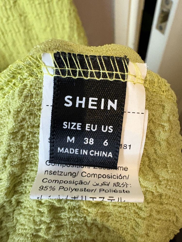 Shein Yellow Sleeveless Dress 3