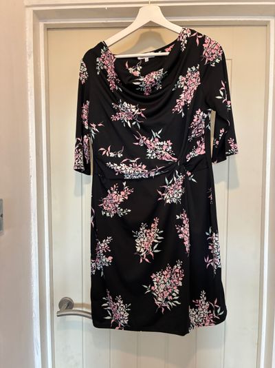 Black Floral Dress