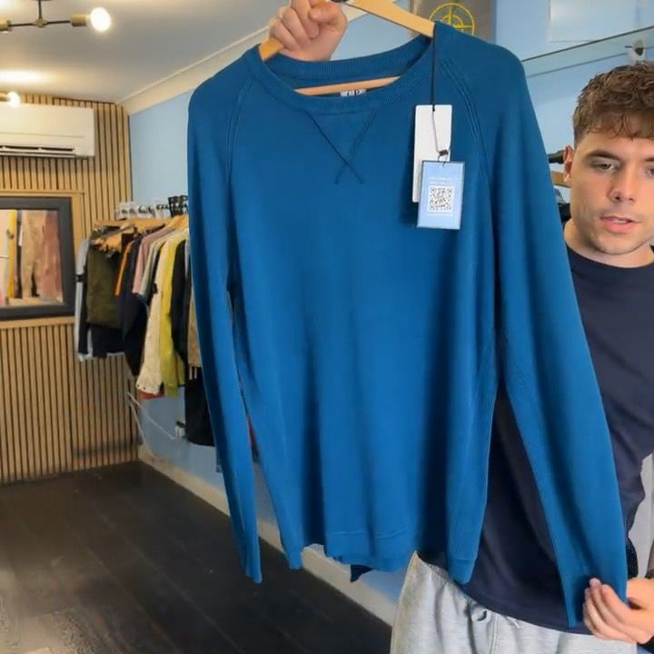 BNWT L CP TEAL JUMPER imagen 1