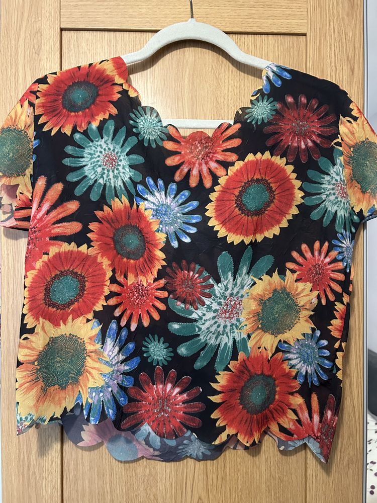 Unknown Floral Print Short Sleeve Top product image