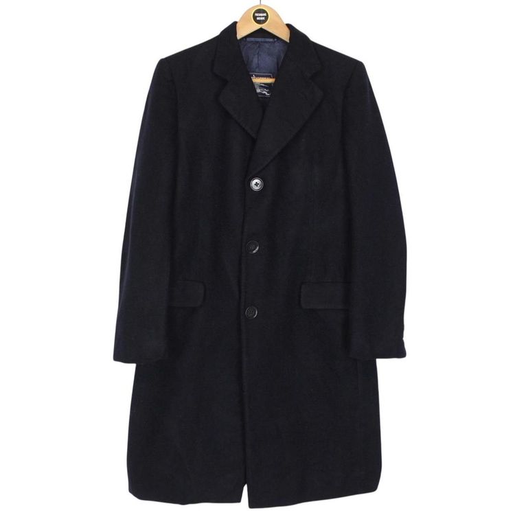 Vintage Burberry Wool Overcoat Medium
