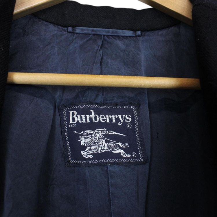 Vintage Burberry Wool Overcoat Medium 3