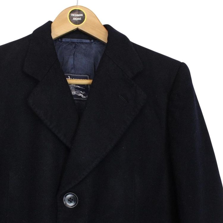 Vintage Burberry Wool Overcoat Medium 2