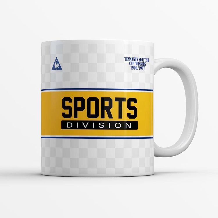 Kilmarnock 97 Cup Winners Celebratory Kit Retro Inspired 11oz Mug
