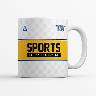 Kilmarnock 97 Cup Winners Celebratory Kit Retro Inspired 11oz Mug