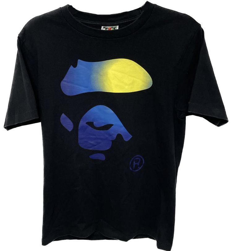 BAPE Bape black- yellow-blue ape head product image