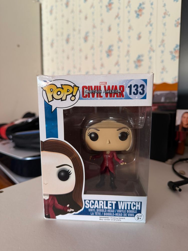 Marvel Pop! Marvel Captain America Civil War Scarlet Witch Vinyl Bobble-Head product image