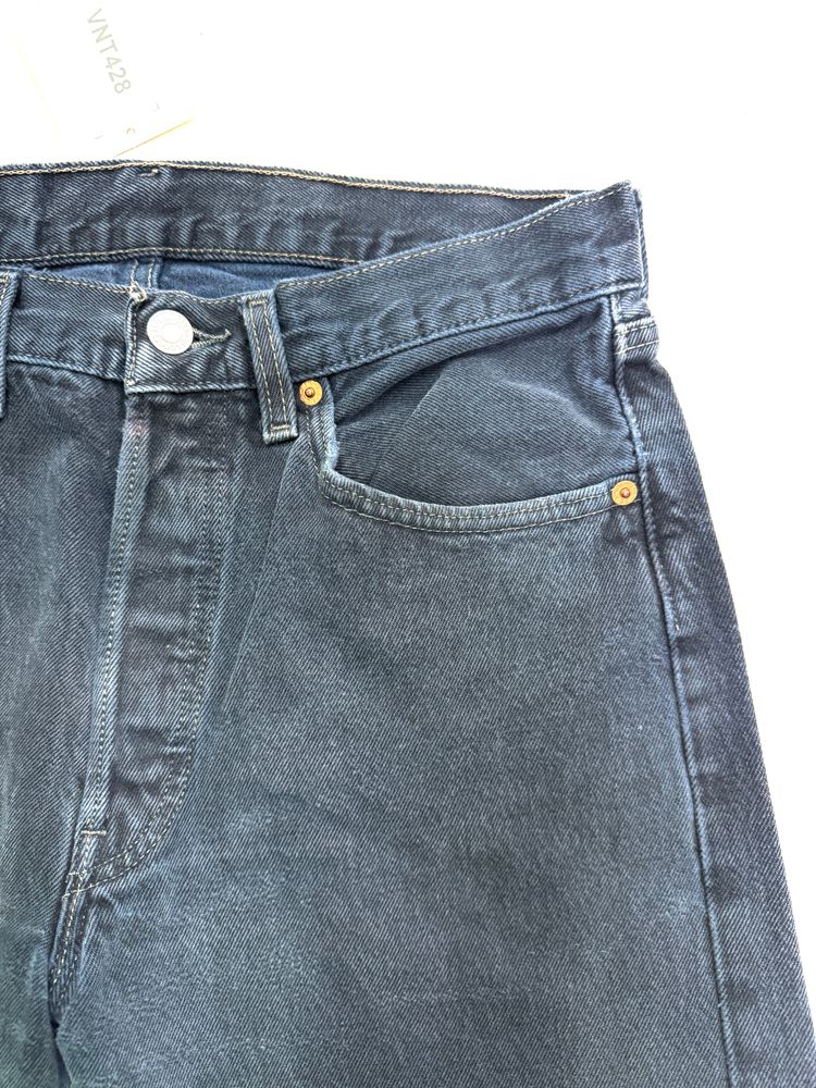 Levi's 501 Blu made in usa W31 L36 vintage anni 90' levis jeans image 11