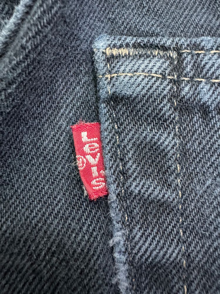 Levi's 501 Blu made in usa W31 L36 vintage anni 90' levis jeans image 8