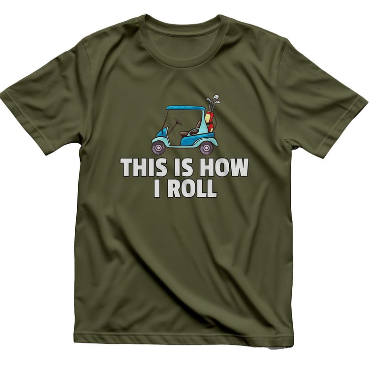 Golf Cart Gift T-shirt Swing into AU 3