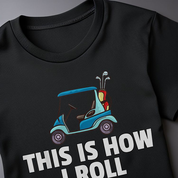 Golf Cart Gift T-shirt Swing into AU 12