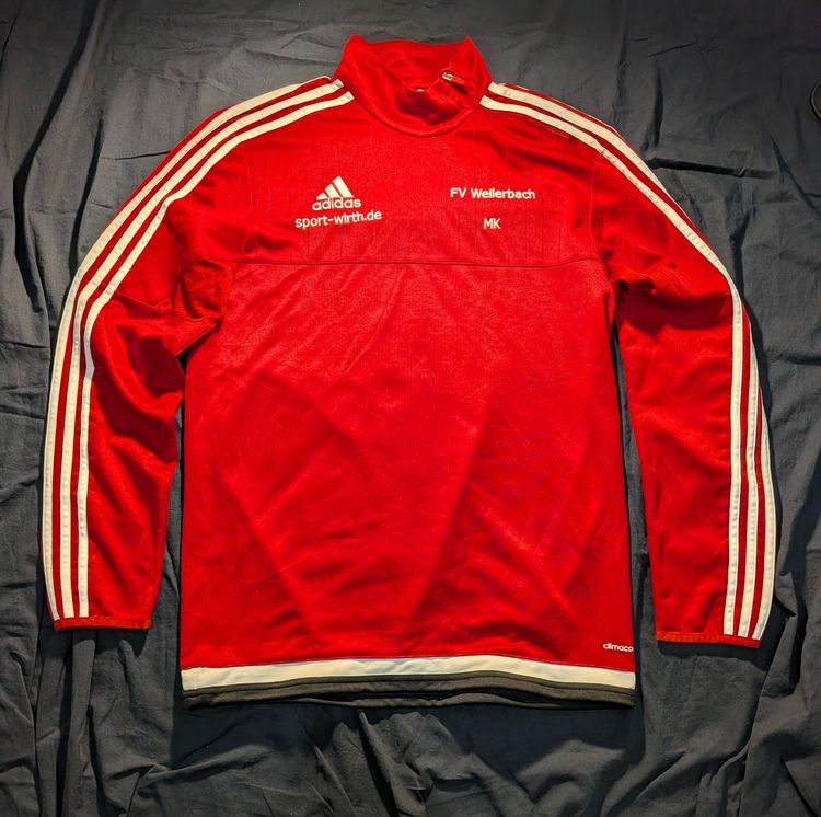 Adidas Originals Maglia sportiva a maniche lunghe rossa Adidas #17 product image