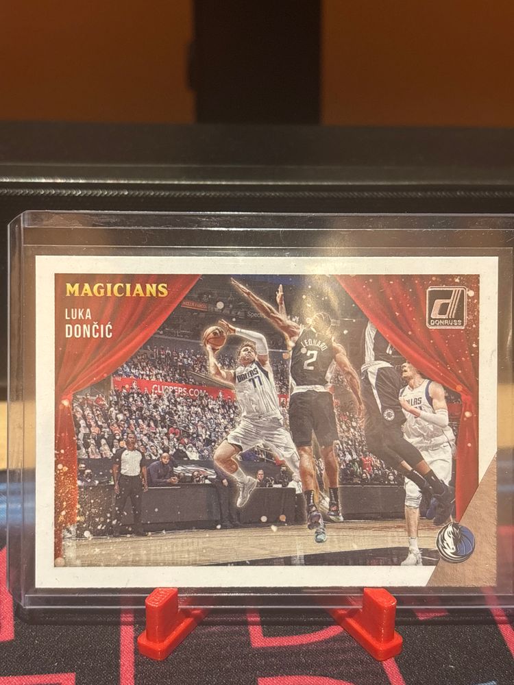 Panini Donruss Magicians Luka Doncic Basketball Card product image
