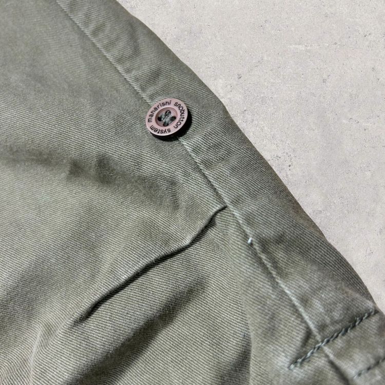 Maharishi Khaki Embroidered Snopants Trousers image 3