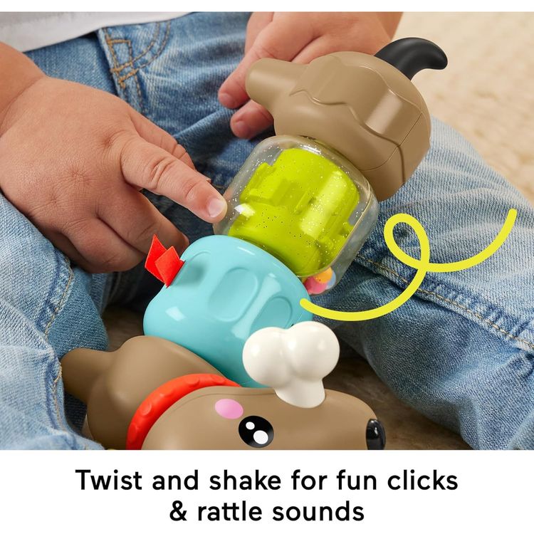 Immagine di Fisher-Price Baby Sensory Click n Spin Pup 6