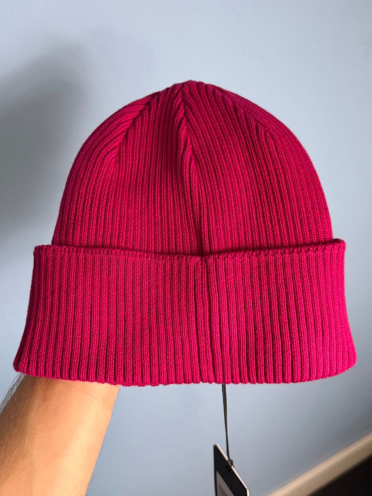 Immagine di BNWT One Size C.P. Company Pink Fine Knit Goggle Beanie Hat 4
