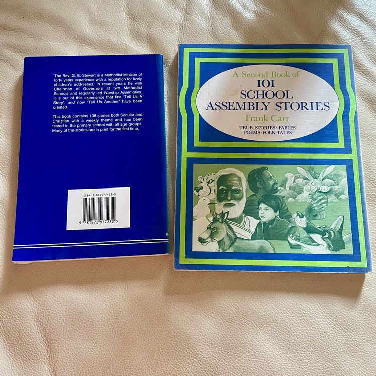 Bundle of 2 School Assembly Stories Book by  Frank Carr & Rev. Dr. G. E. Stewart image 2