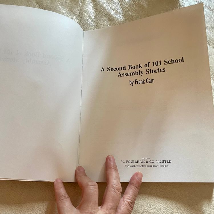 Bundle of 2 School Assembly Stories Book by  Frank Carr & Rev. Dr. G. E. Stewart image 4