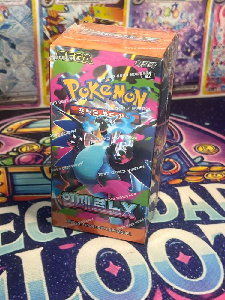 Mega Pokémon Inferno X Korean Single Pack🇰🇷🔥