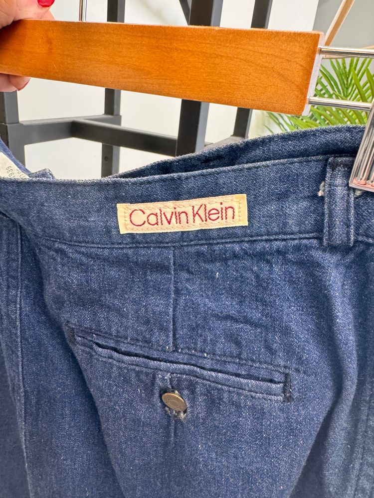 Calvin Klein Denim Skirt 3