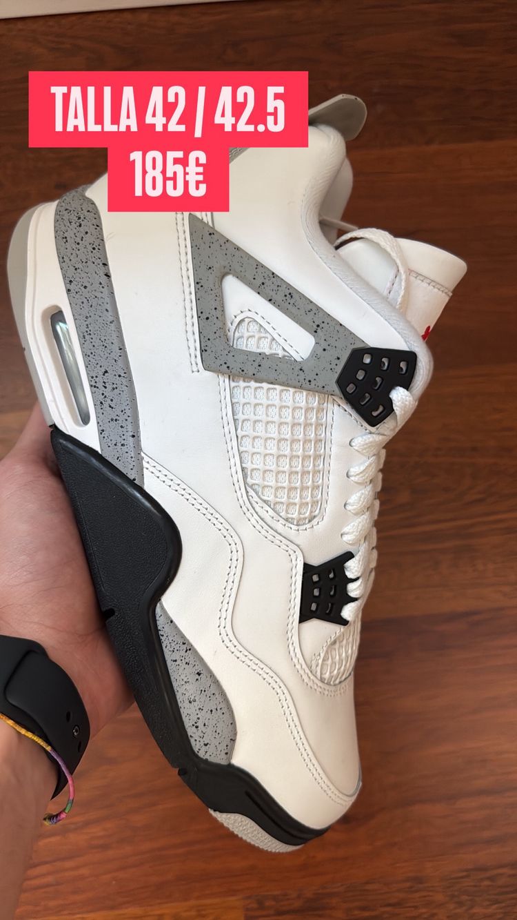 White And Grey High-Top Sneaker