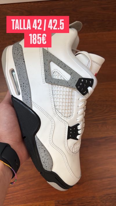White And Grey High-Top Sneaker
